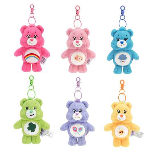 Cute Rainbow Plush Keychain 🌈